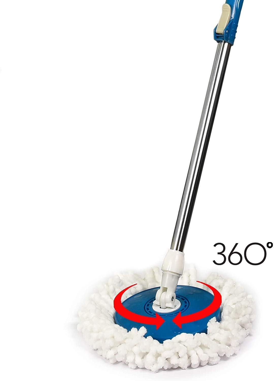 0842 Home Cleaning - Stainless Steel 360 Degree Rotating Pole Microfiber Mop Rod Stick DeoDap 0842 Home Cleaning - Stainless Steel 360 Degree Rotating Pole Microfiber Mop Rod Stick DeoDap